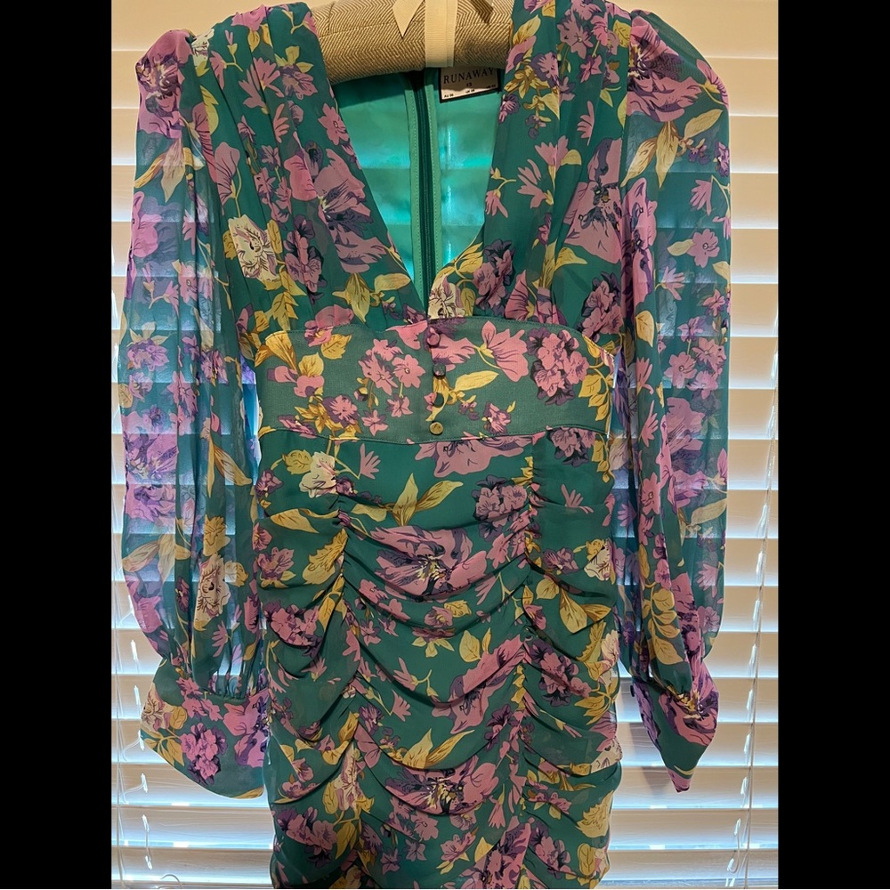 Runaway Label Floral Dress